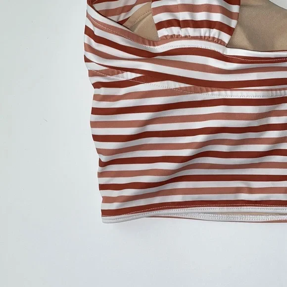 Albion Stripies 101 Crop Bikini Top - Picture 4 of 5